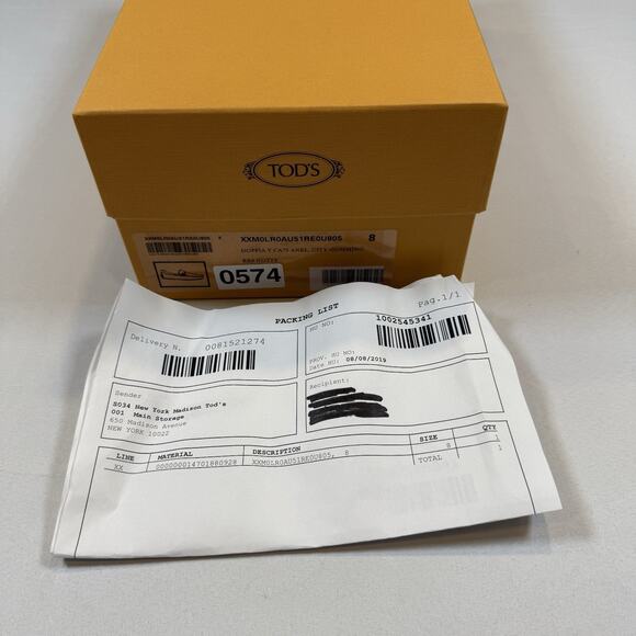 Tod’s DOUBLE T CITY GOMMINO Loafer Size 8UK/9.5US New W/ Box & Receipt MSRP $975 main image 4